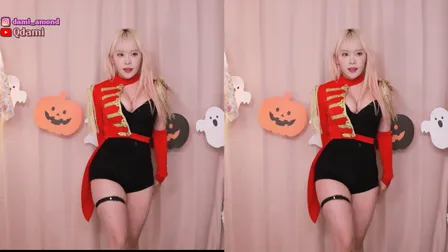 AfreecaTV主播金娜美BJ퀸다미2021年11月16日直播视频舞蹈剪辑223633